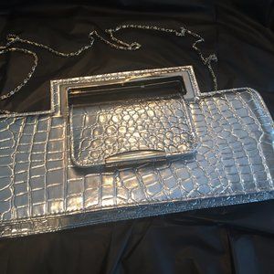 Francis Silver Handbag